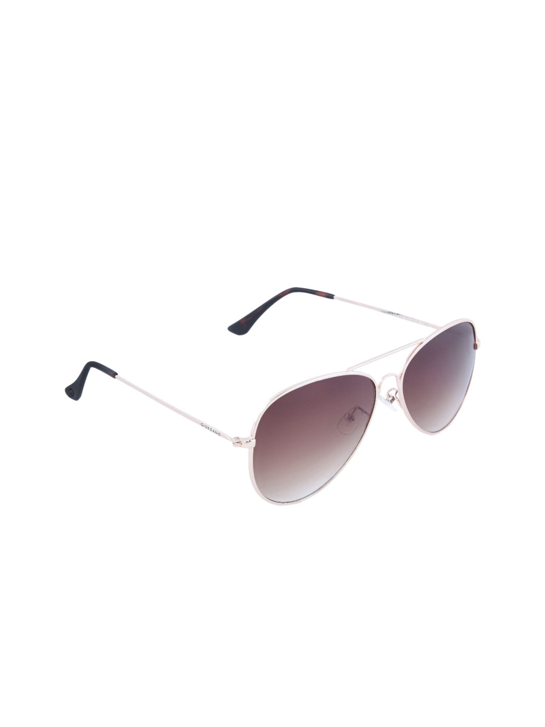 

GIORDANO Unisex Aviator Sunglasses GA90128C40X, Rose gold