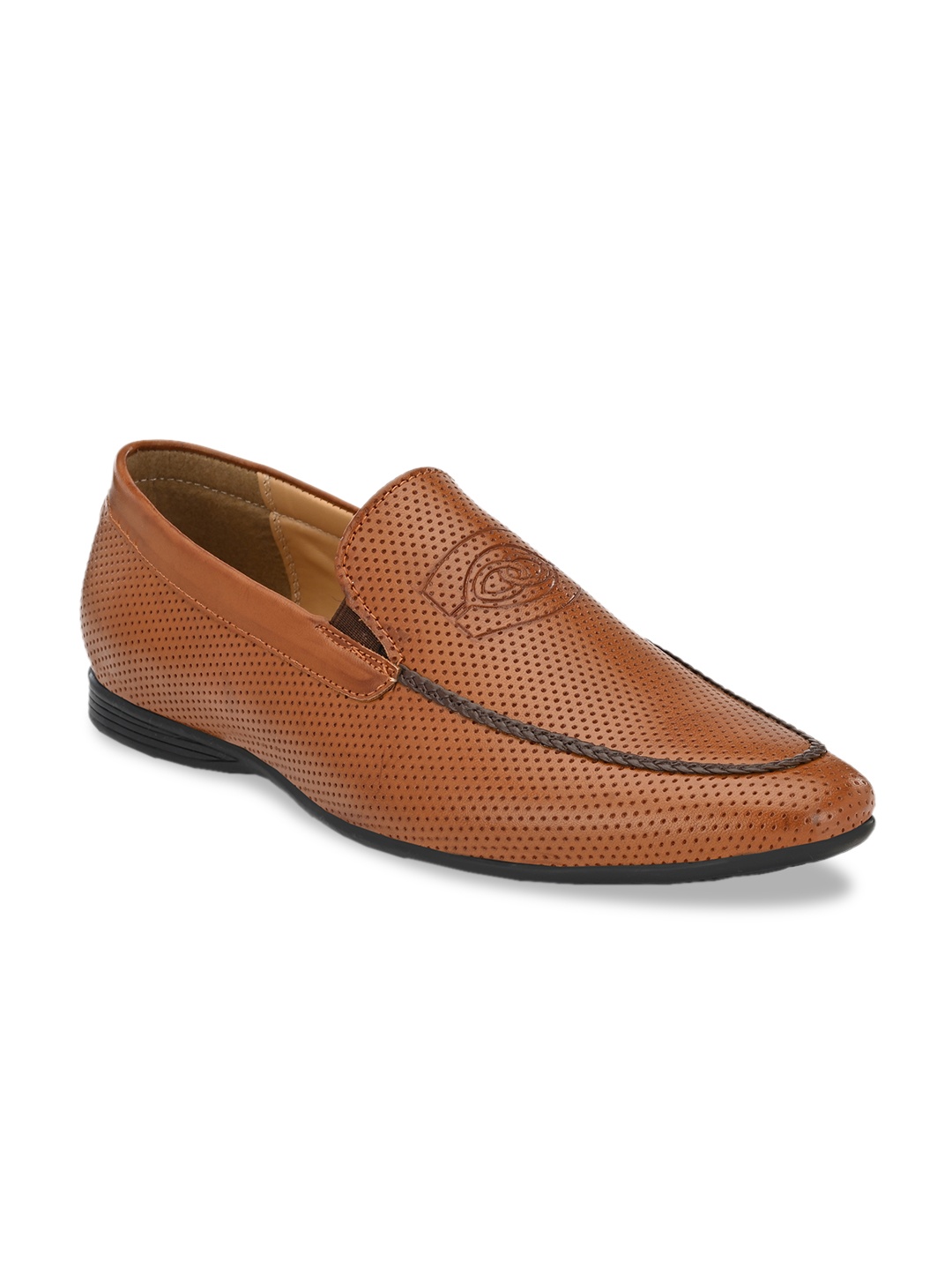 

San Frissco Men Tan Brown Slip-Ons