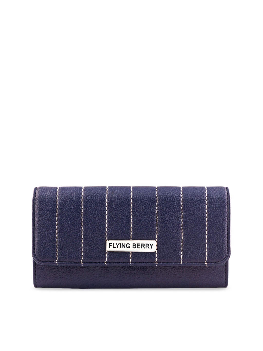 

FLYING BERRY Blue Solid Clutch