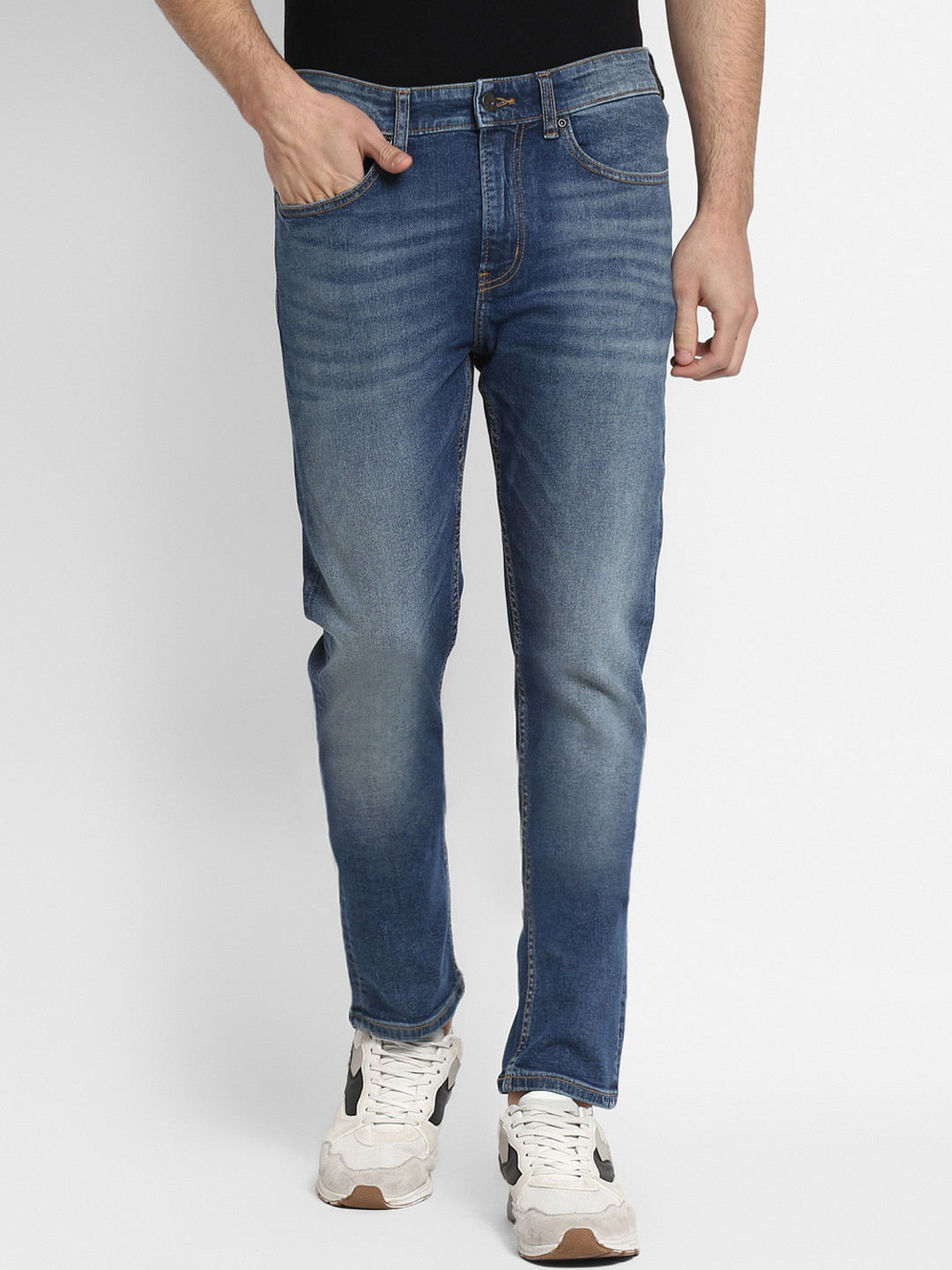 

Red Tape Men Blue Skinny Fit Mid-Rise Clean Look Jeans