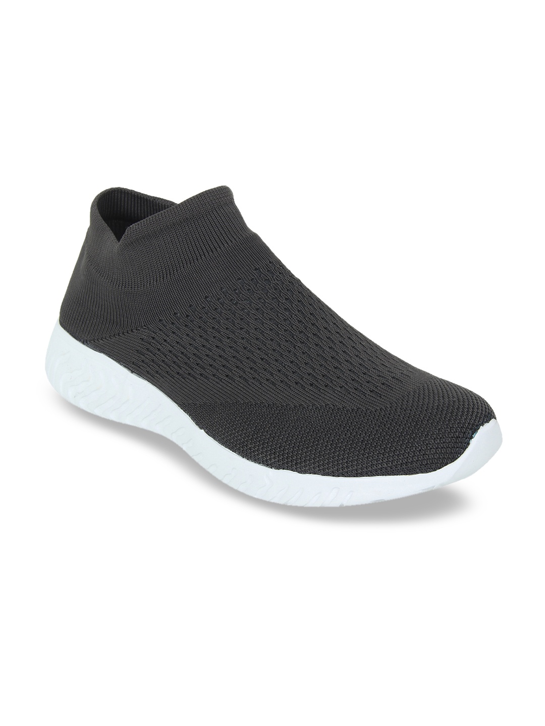 

Yuuki Men Charcoal Grey Mesh Walking Shoes