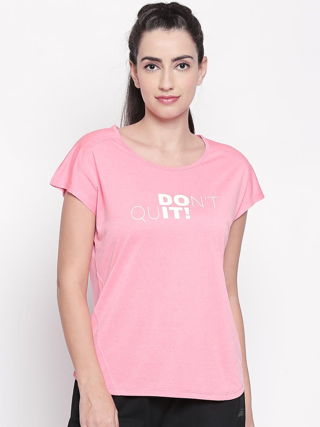 

Ajile by Pantaloons Women Pink Printed Top