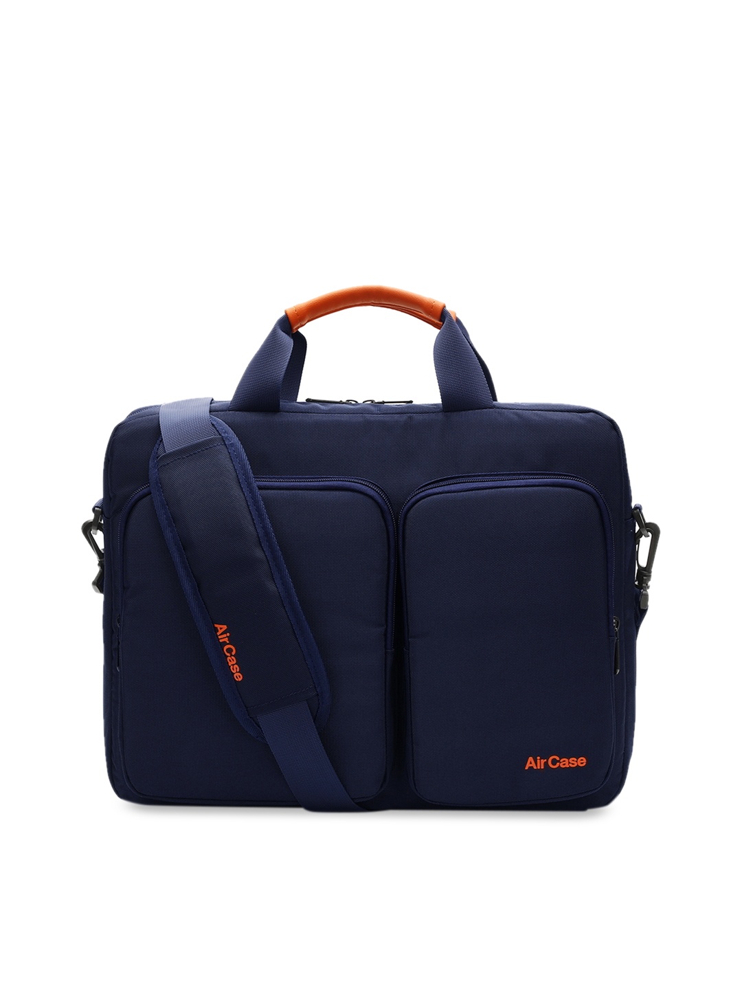 

AirCase Unisex Navy Blue 13.3 Inch/14 Inch Messenger Laptop Bag with Shoulder Strap