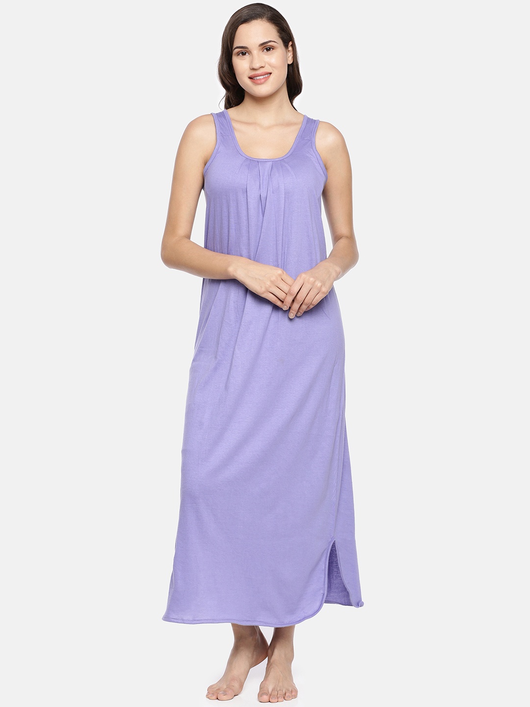 

GOLDSTROMS Lavender Solid Nightdress