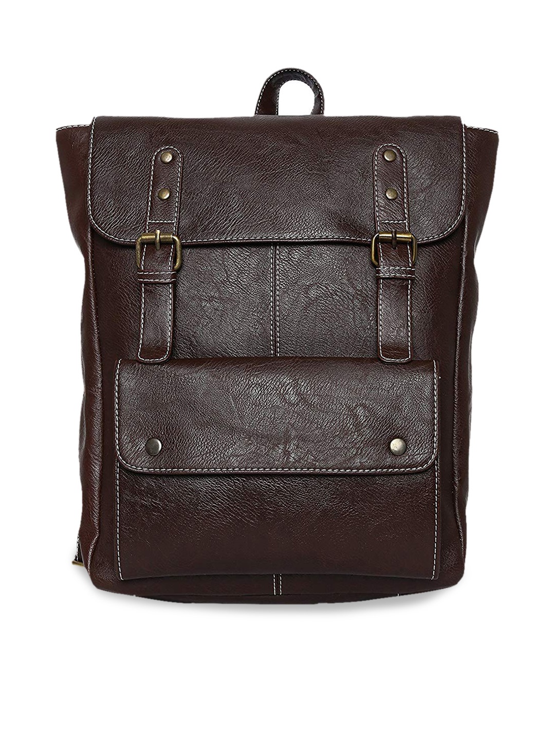 

Bagsy Malone Unisex Brown Solid Backpack