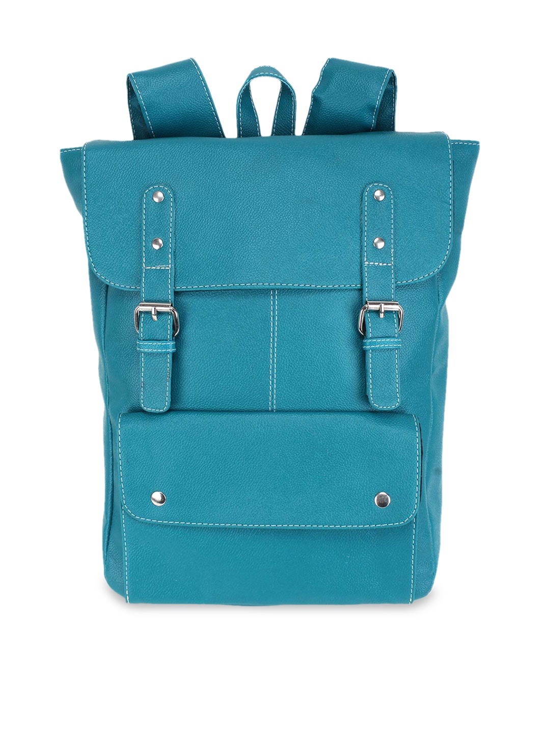 

Bagsy Malone Unisex Turquoise Blue Solid Backpack