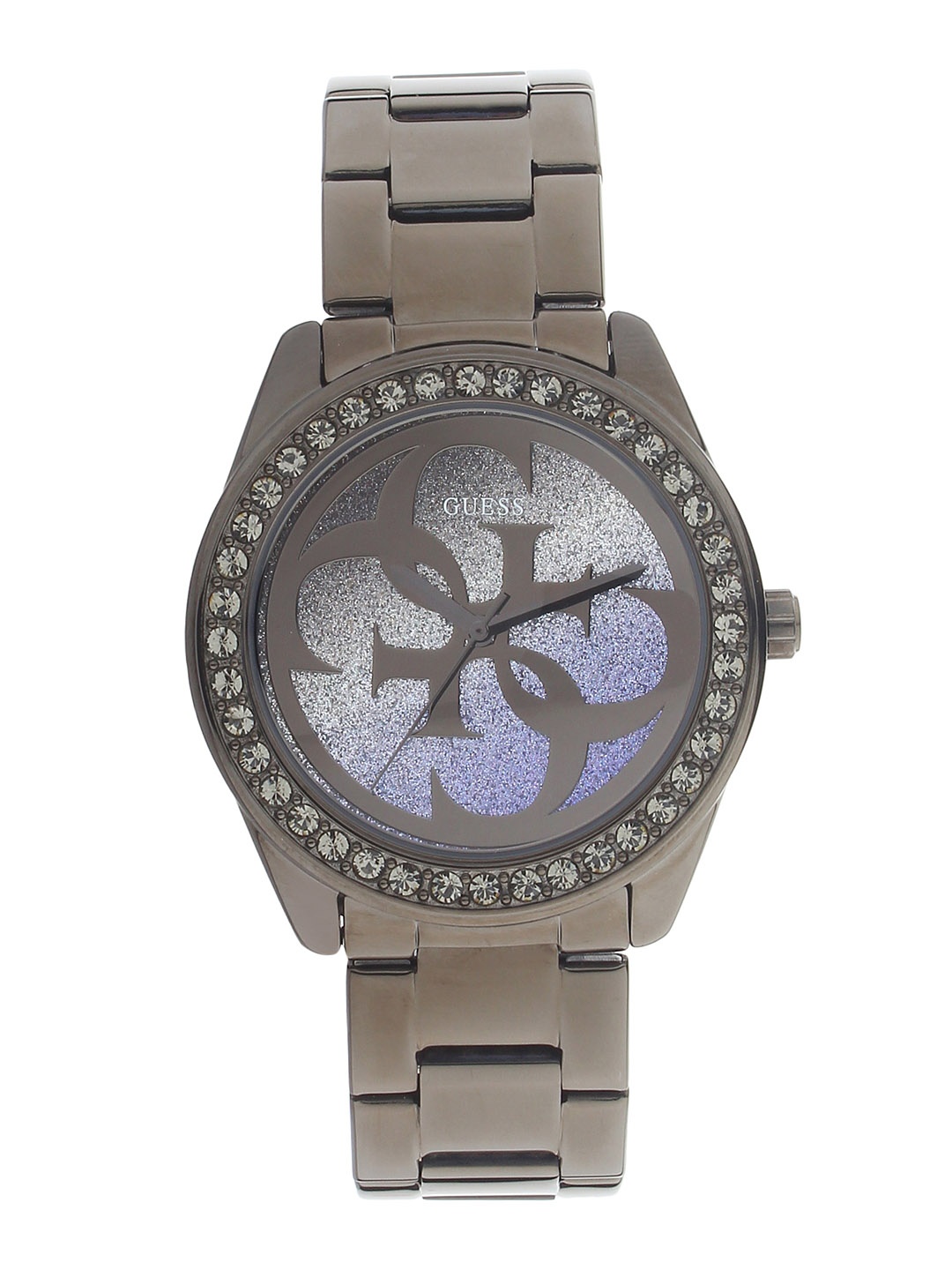 

GUESS Men Purple & Taupe Analogue Watch W1201L4