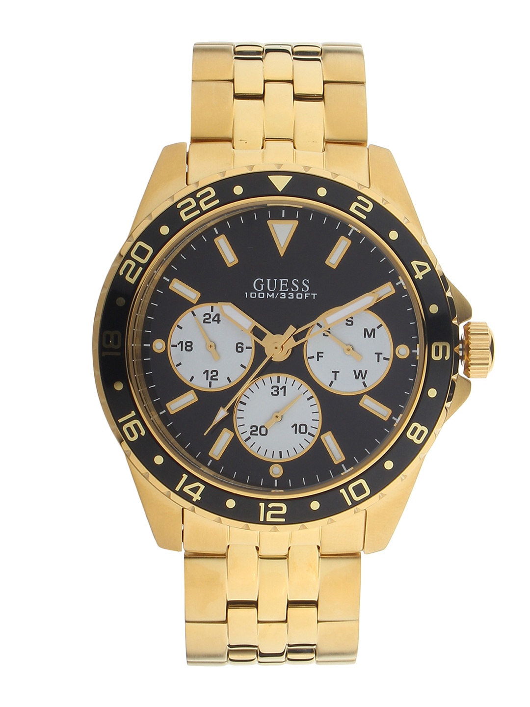 

GUESS Men Black Analogue Watch W1107G4