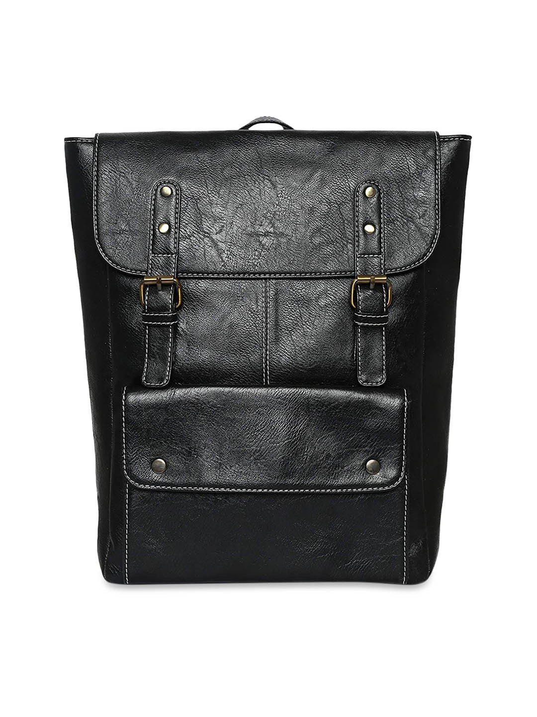 

Bagsy Malone Unisex Black Solid Backpack