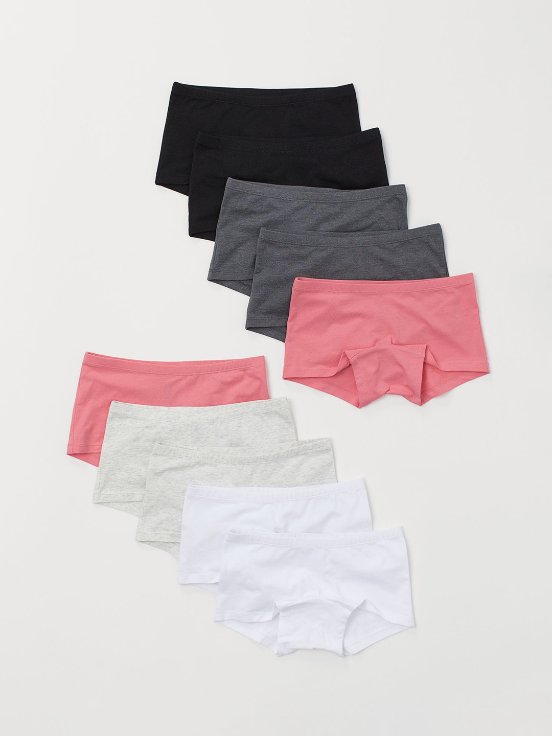 

H&M Girls 10-Pack Boxer Briefs 0805182002, Multi