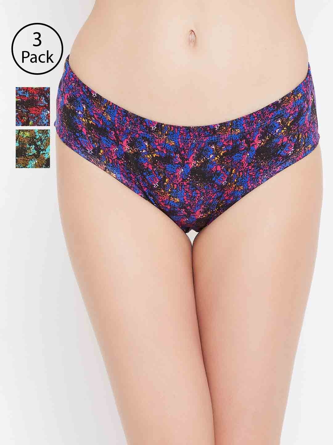 

Leading Lady Women Pack of 3 Assorted Hipster Briefs Nandani-tu-3