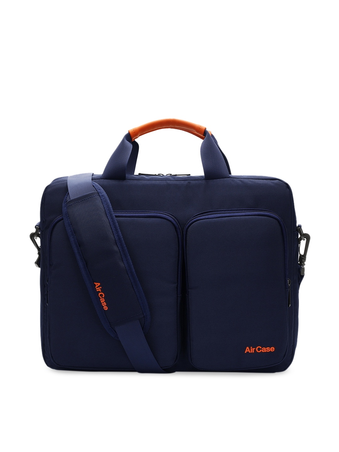 

AirCase Unisex Navy Blue 15.6 Inch Messenger Laptop Bag with Shoulder Strap