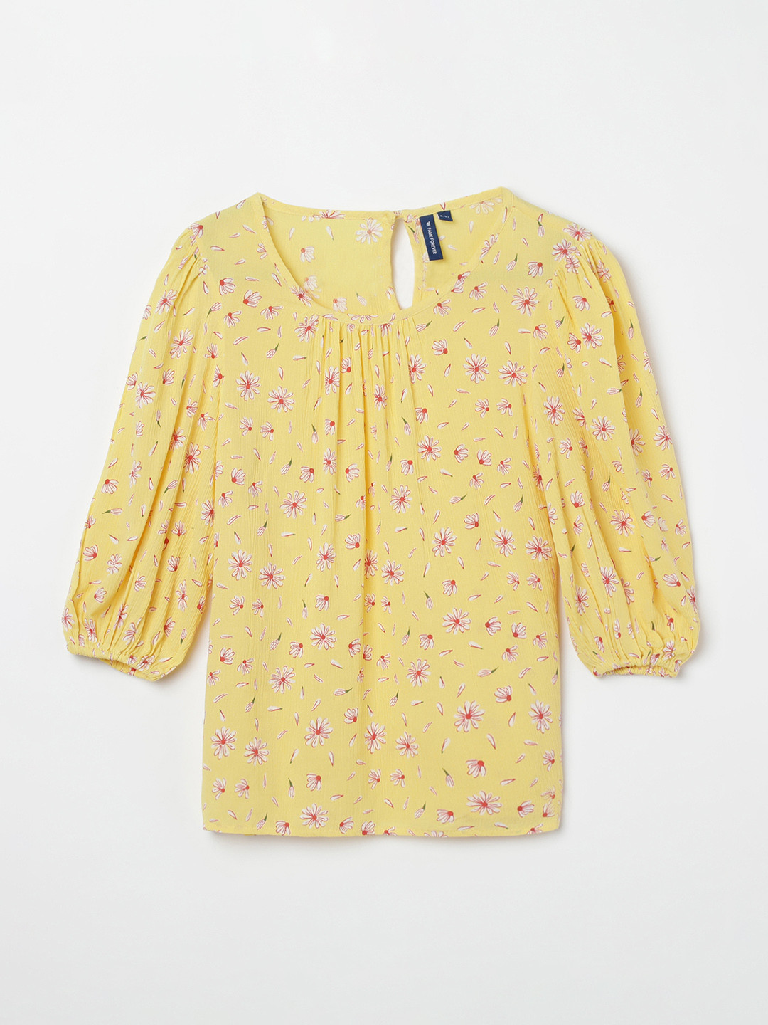 

Fame Forever by Lifestyle Girls Yellow Printed Top