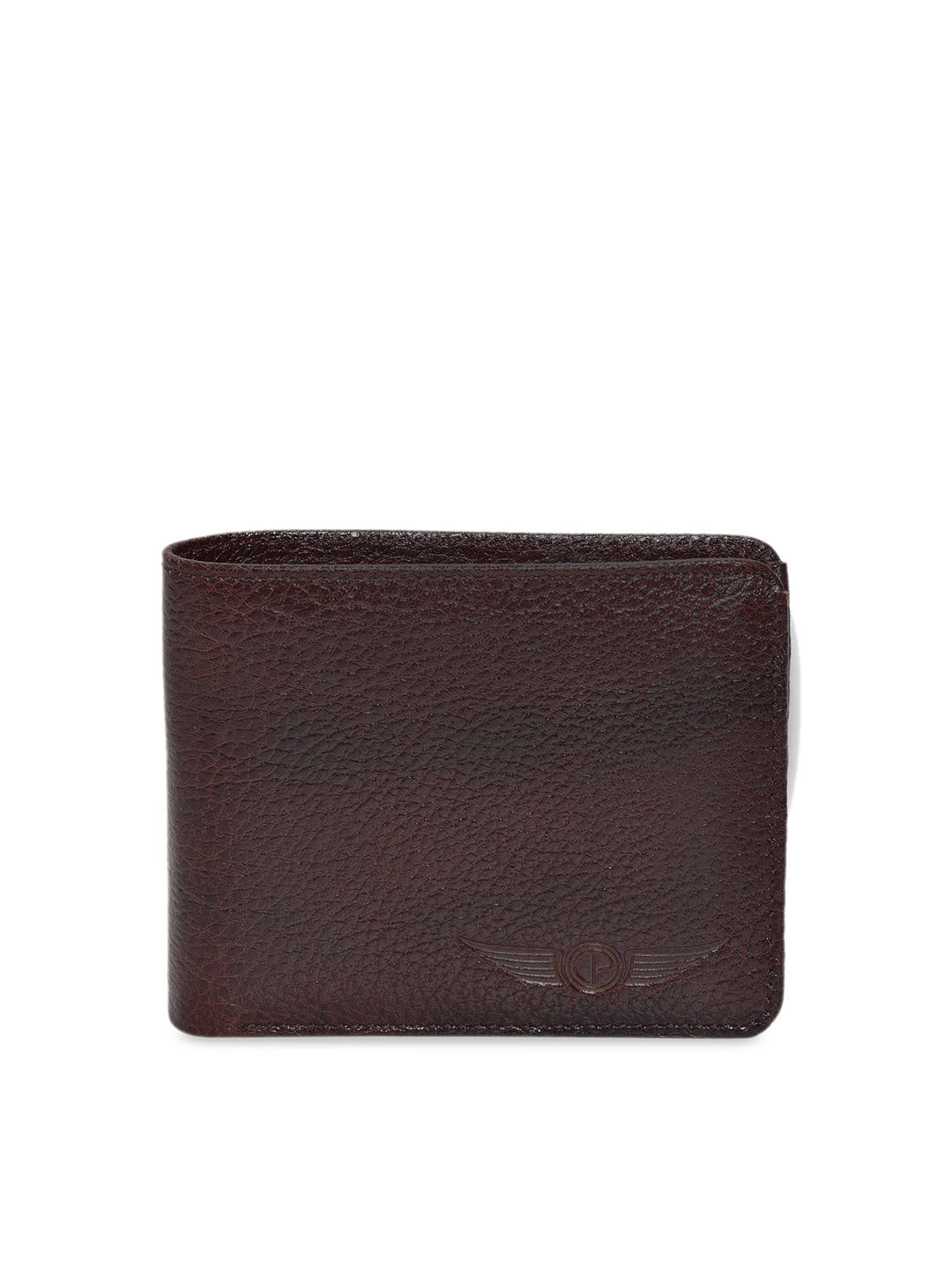 

CHRISTOPOLO Men Brown Solid Two Fold Wallet