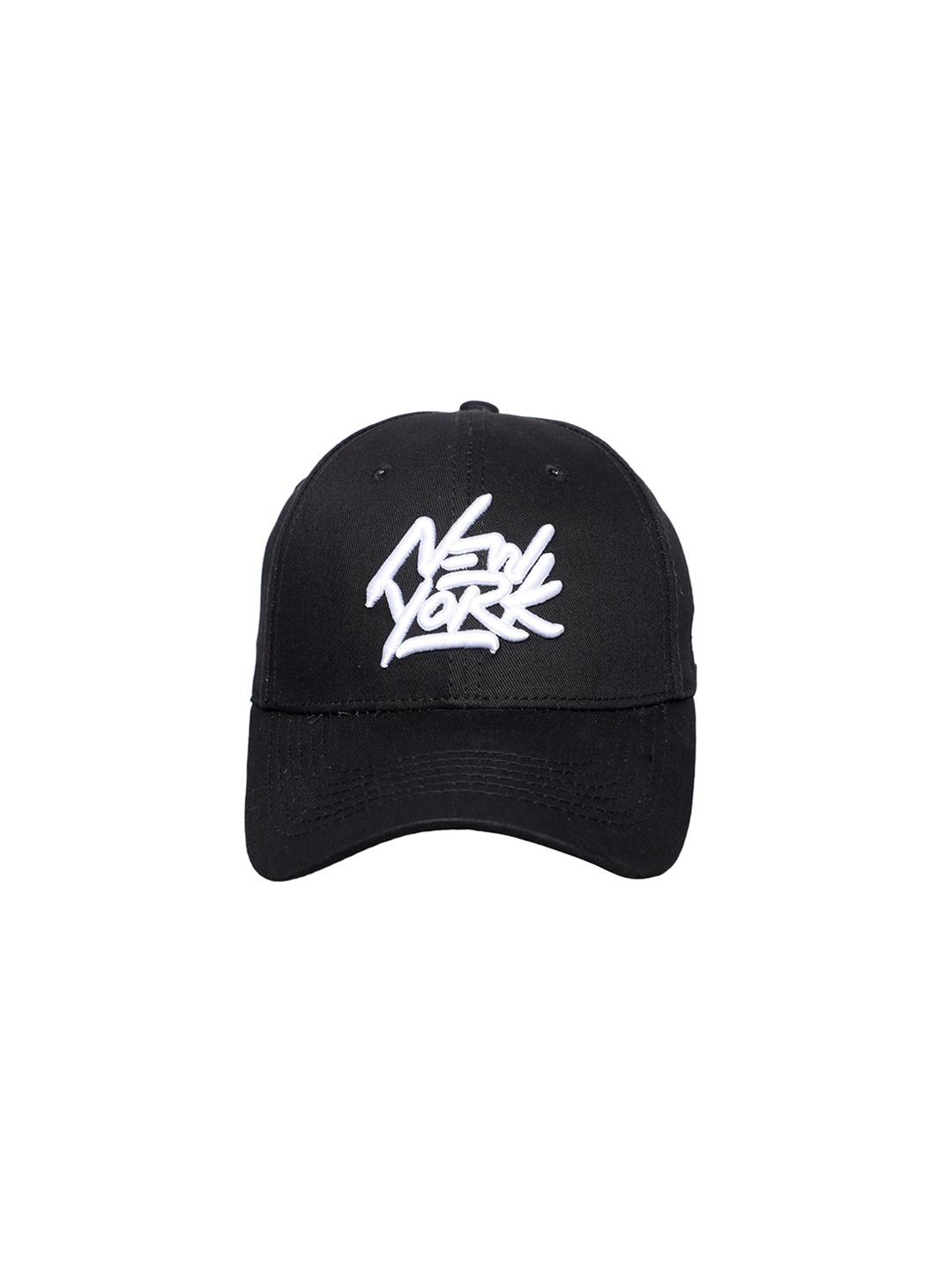 

FabSeasons Unisex Black Embroidered Baseball Cap