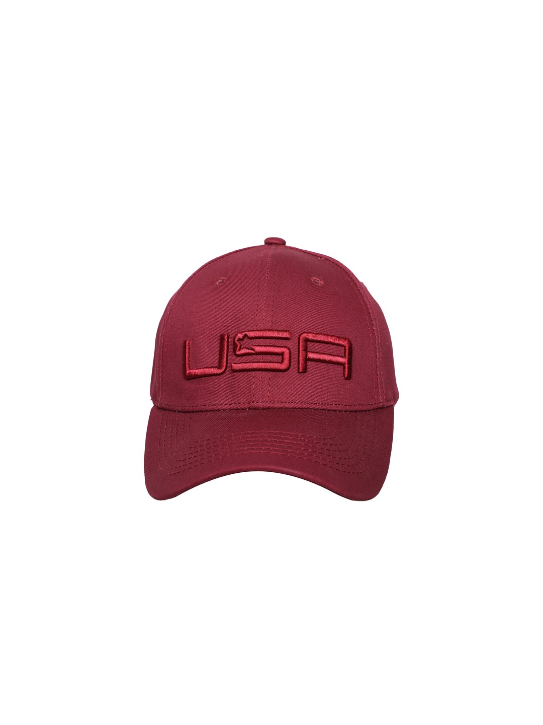 

FabSeasons Unisex Maroon Embroidered Baseball Cap