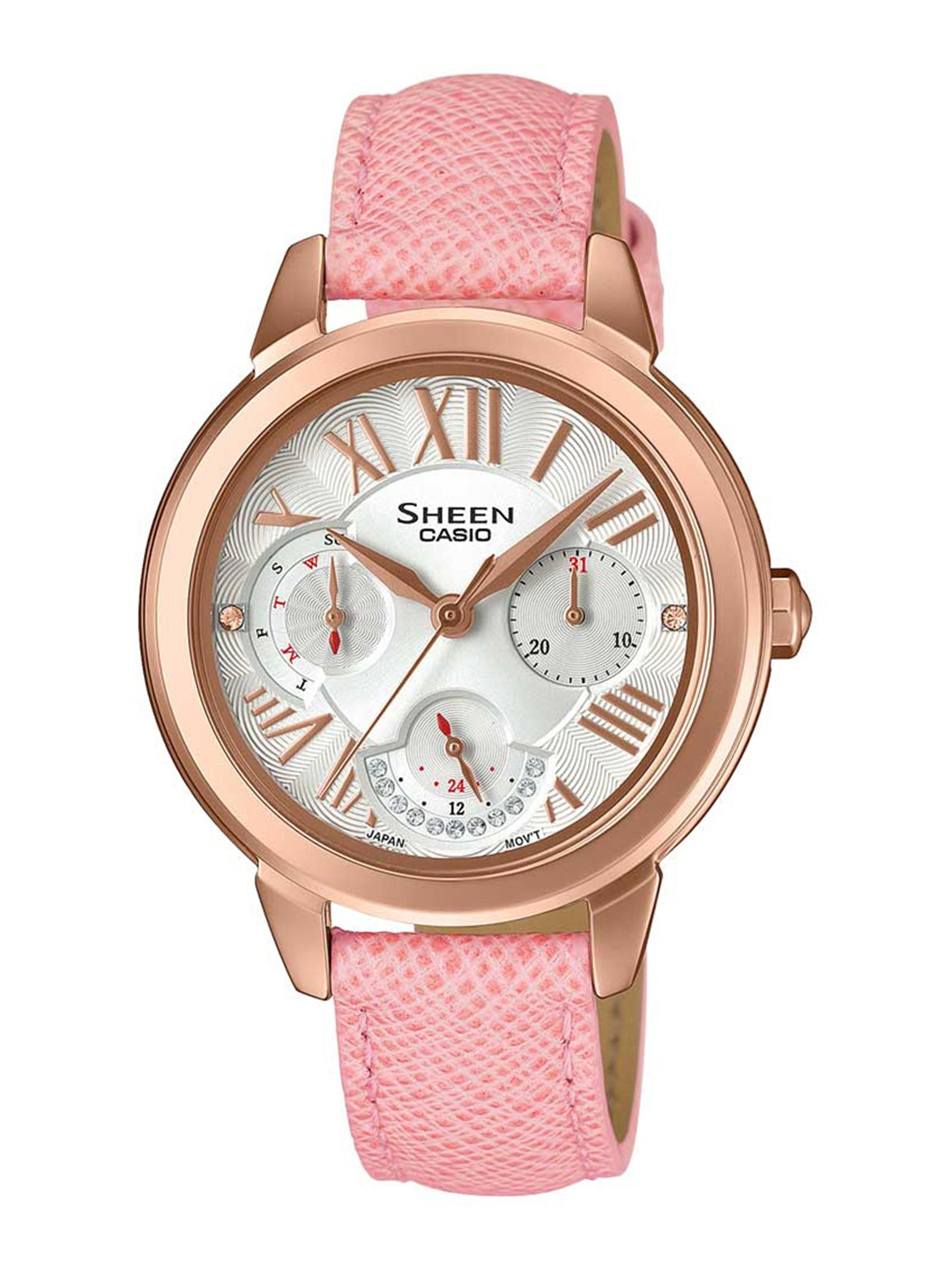 

Casio Sheen Women Silver Analogue watch SX207 SHE-3059PGL-7AUDR