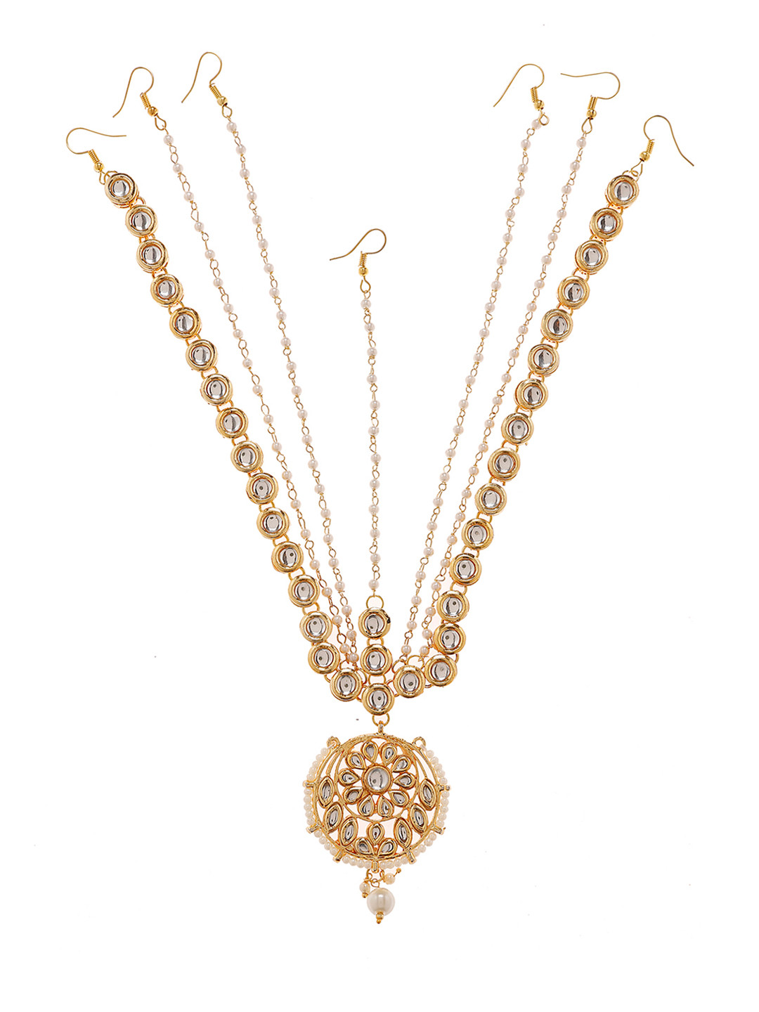 

Bamboo Tree Jewels Gold-Toned Hair Accessory Set