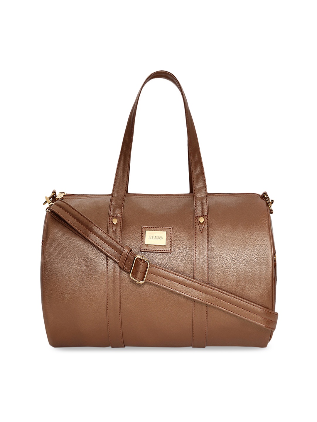 

KLEIO Unisex Vegan Gym Duffle Bag, Brown