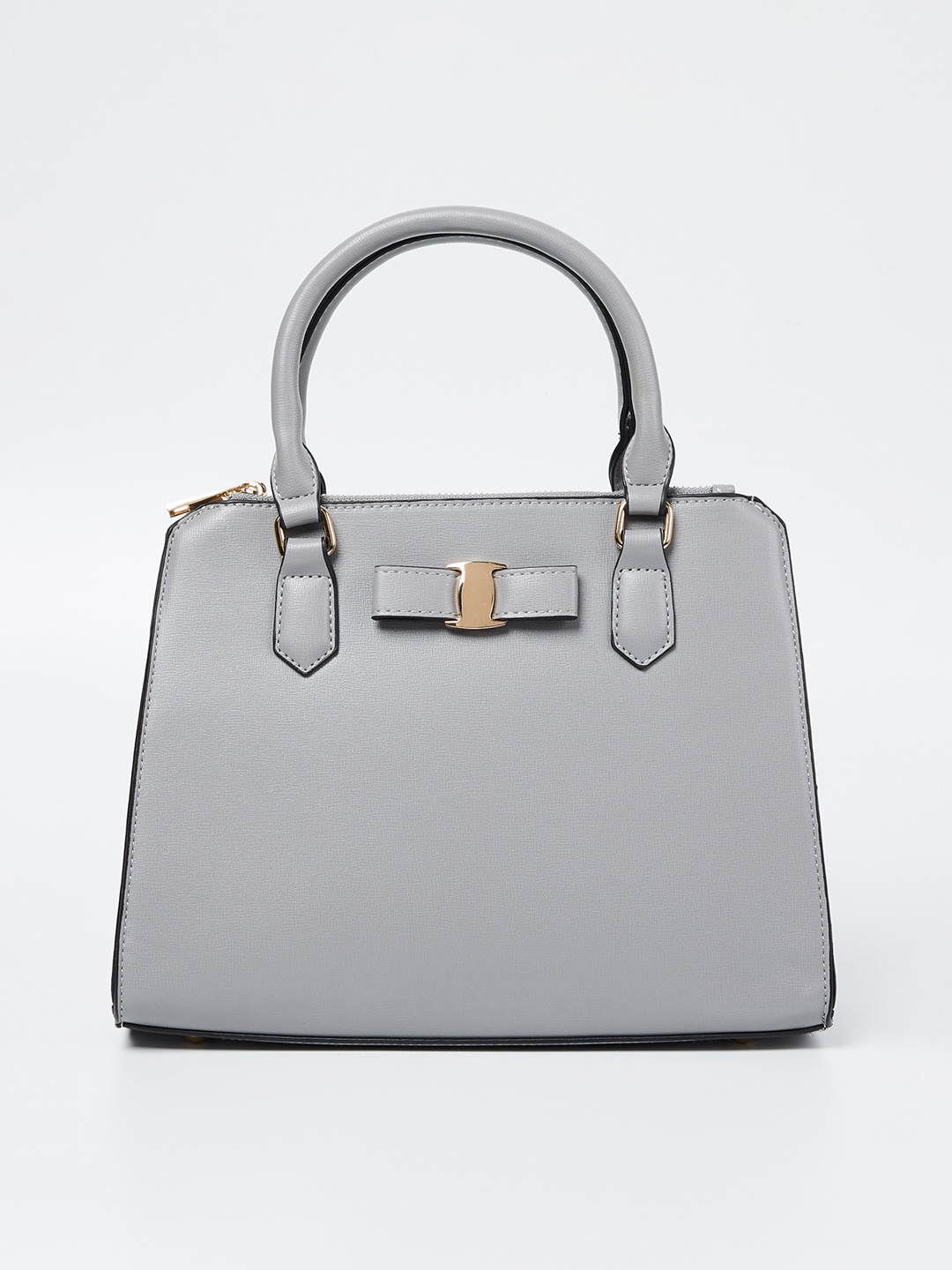 

CODE by Lifestyle Grey Solid Handheld Bag