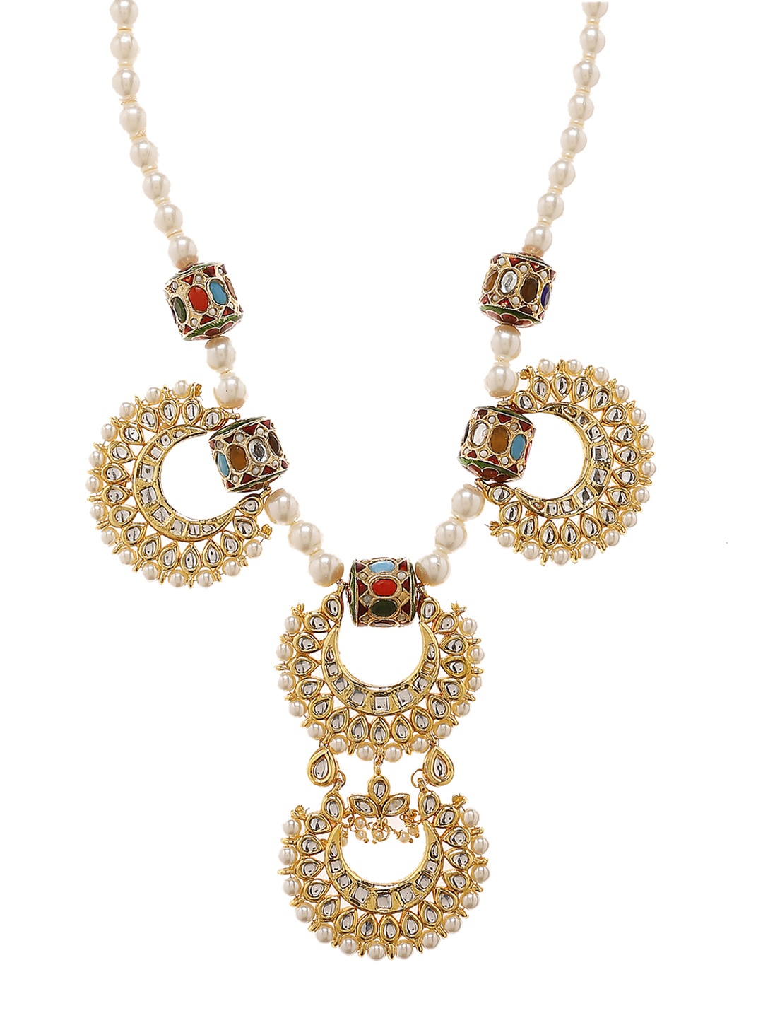 

Bamboo Tree Jewels Handcrafted Jewellery Set, Gold