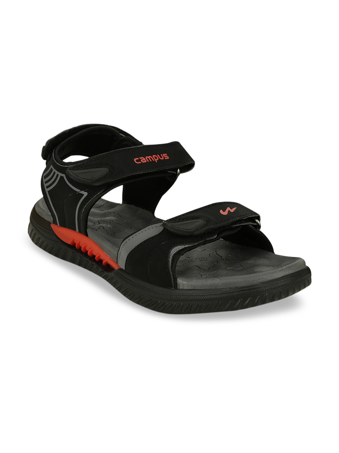 

Campus Men SD-PF023 Black Sports Sandals