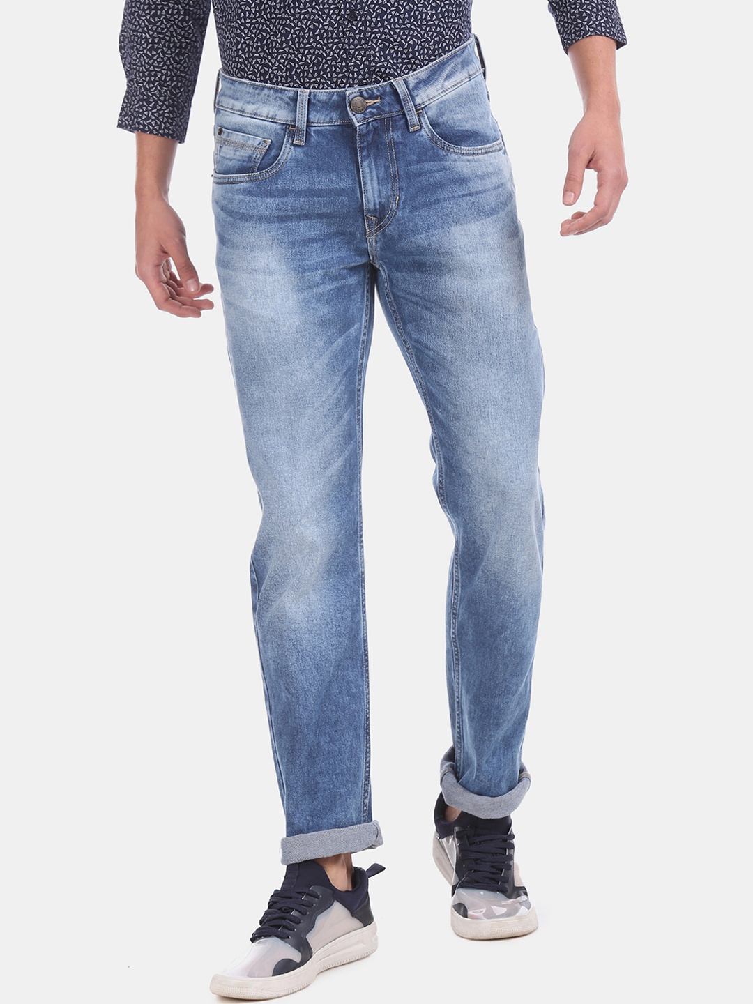 

Cherokee Men Blue Slim Fit Low-Rise Clean Look Stretchable Jeans