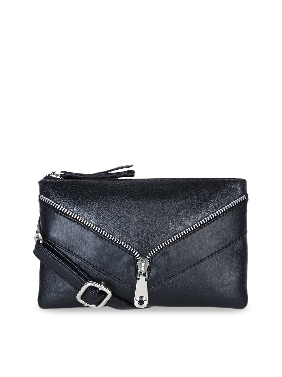 

Bagsy Malone Black Textured Handheld Bag