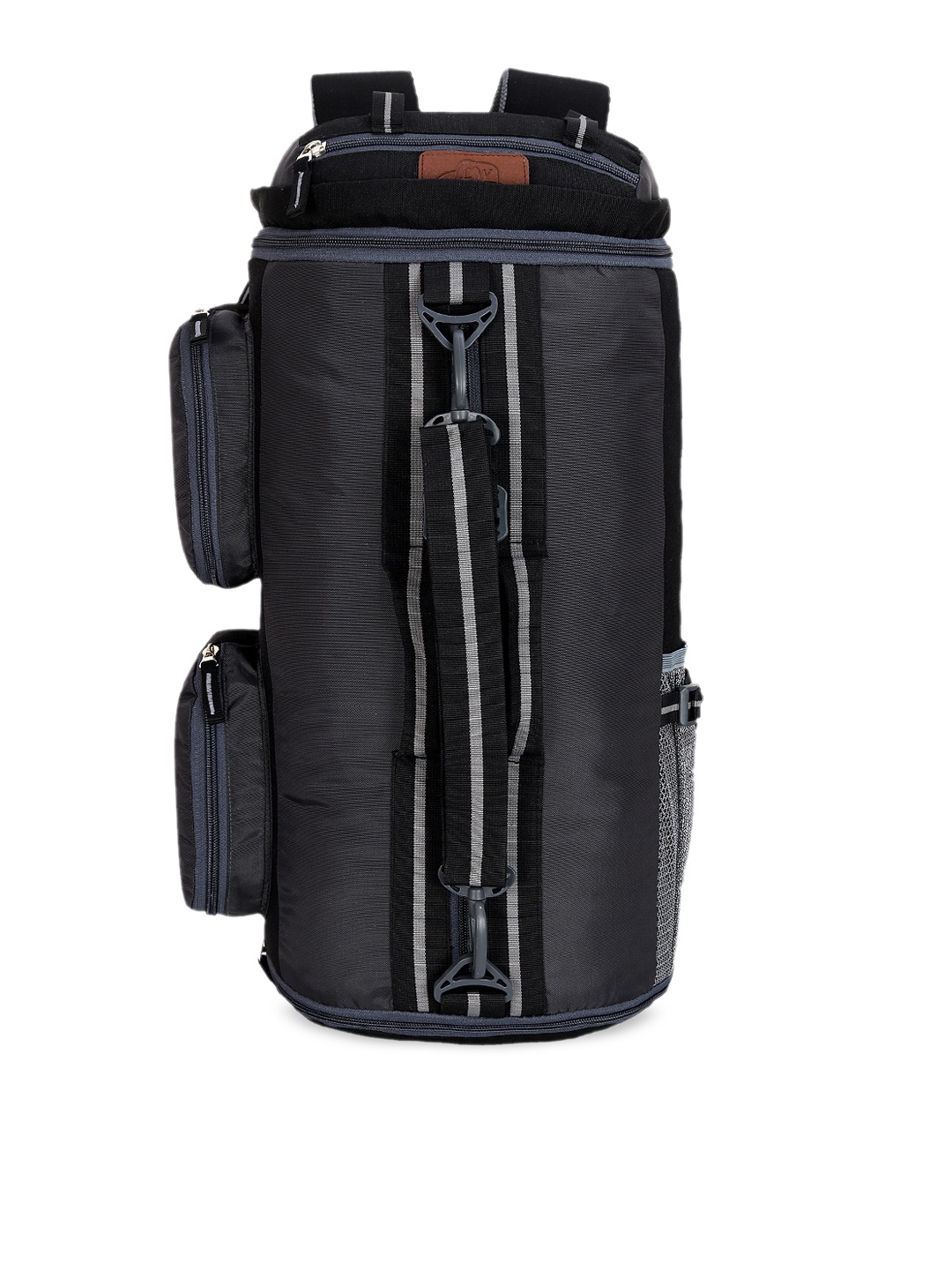 

Leather World Unisex Grey & Black Colourblocked Medium 20 litre Rucksack