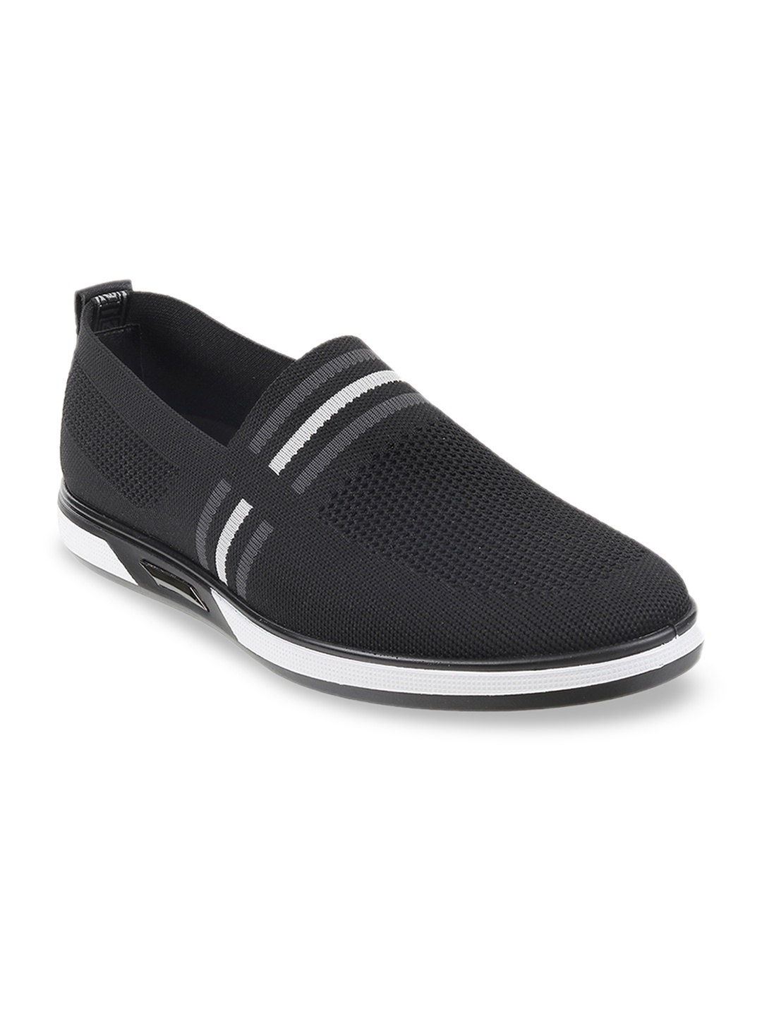 

Mochi Men Black Slip-On Sneakers