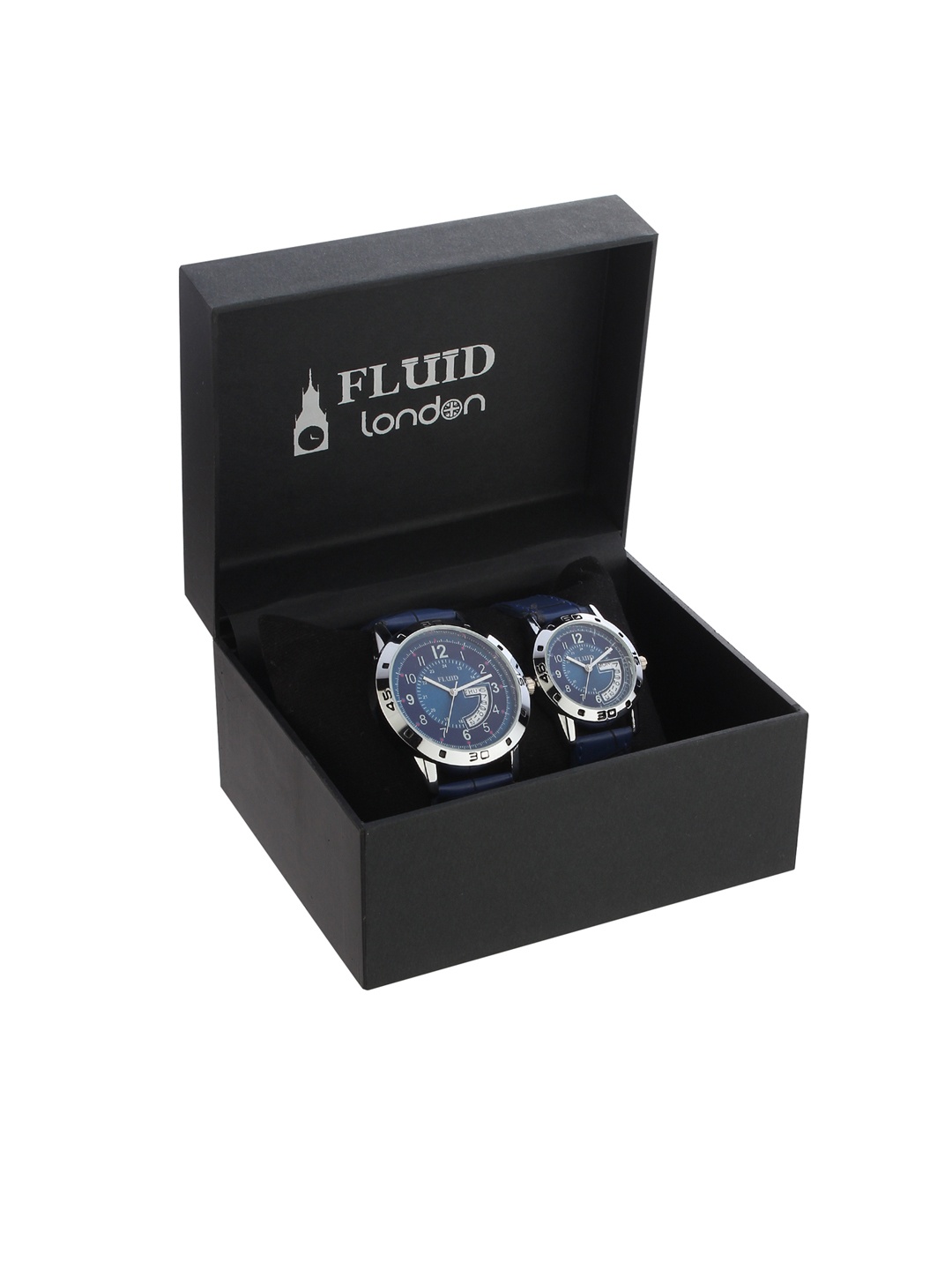 

FLUID Unisex Blue Analogue Watch Gift Set FL-734PR-BL01