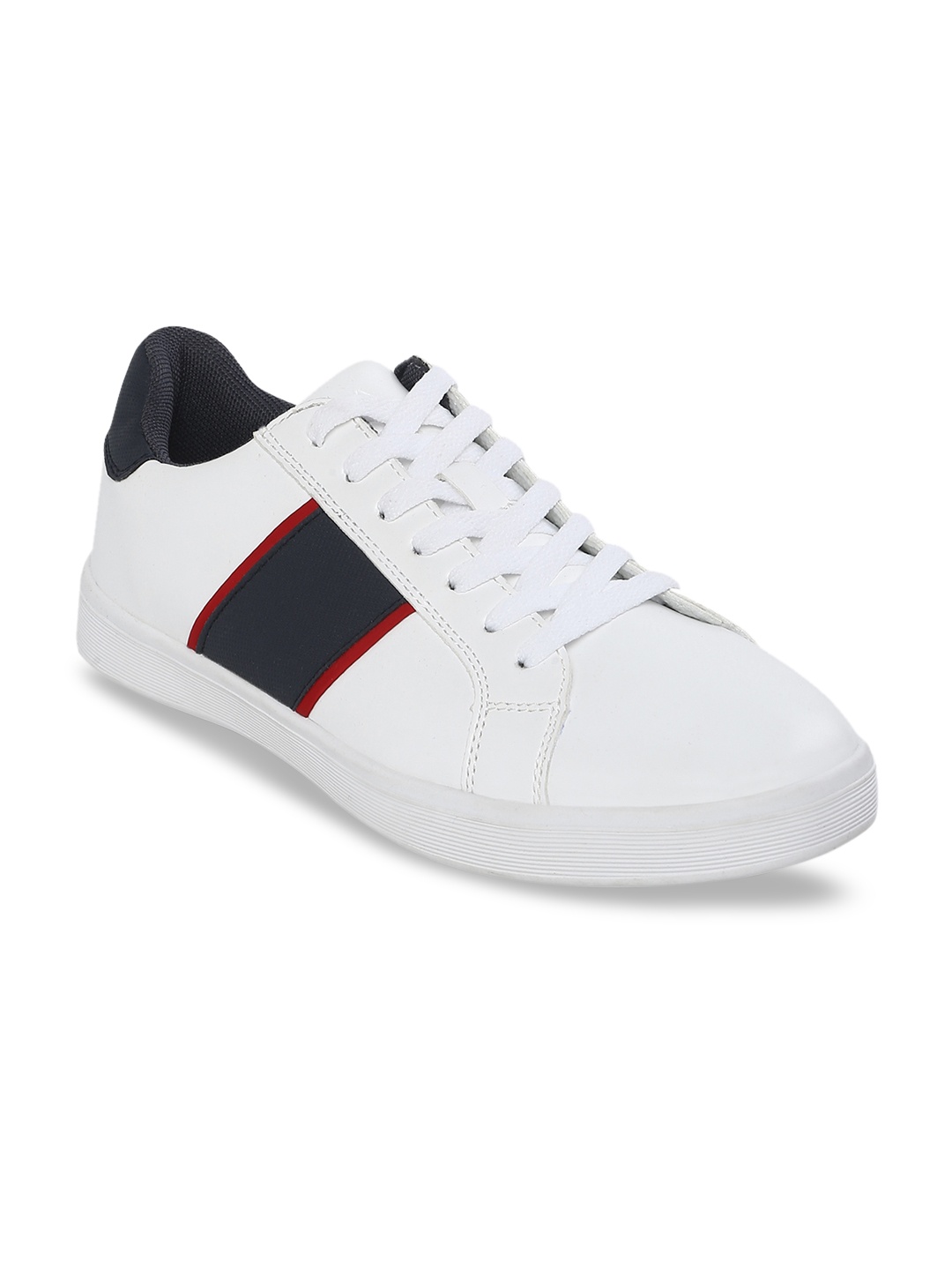 

Bond Street By Red Tape Men White Colourblocked Sneakers
