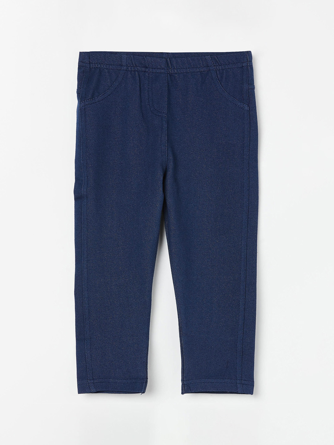

Juniors by Lifestyle Infant Blue Solid Denim Jeggings