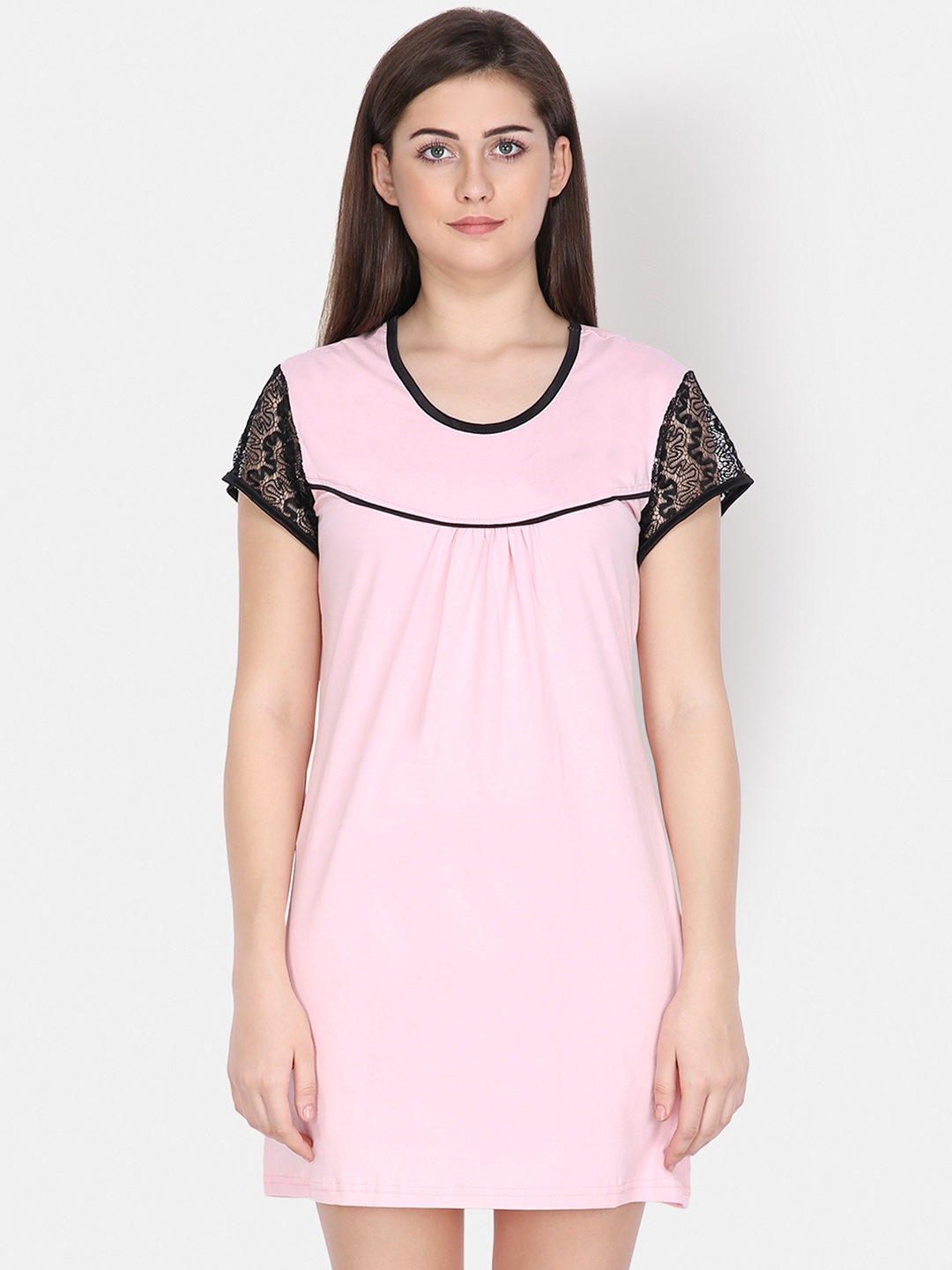

Klamotten Pink Nightdress
