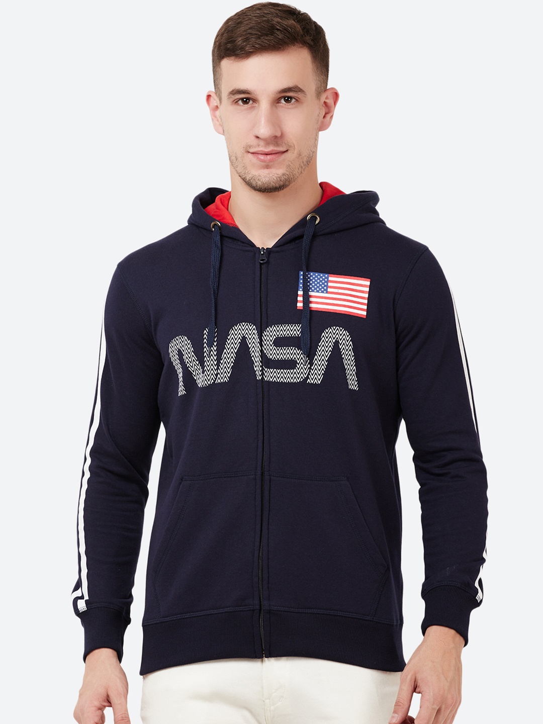 

Free Authority Men NASA Print Sweatshirt, Charcoal