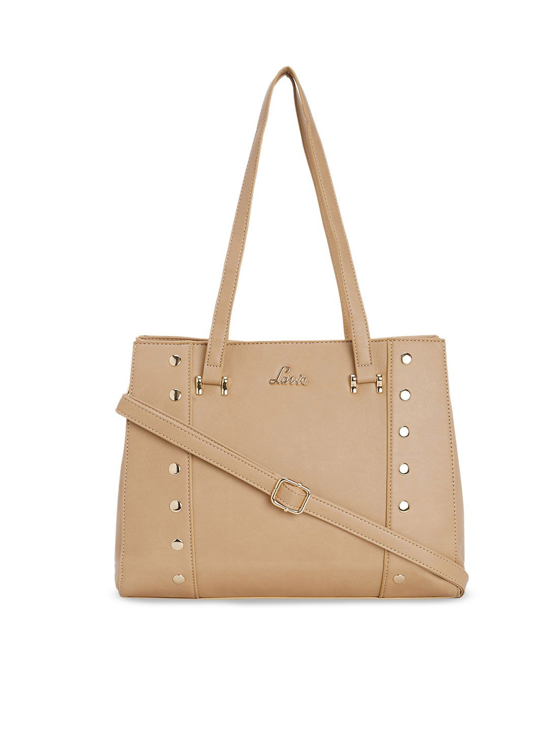 

Lavie Beige Embellished Shoulder Bag