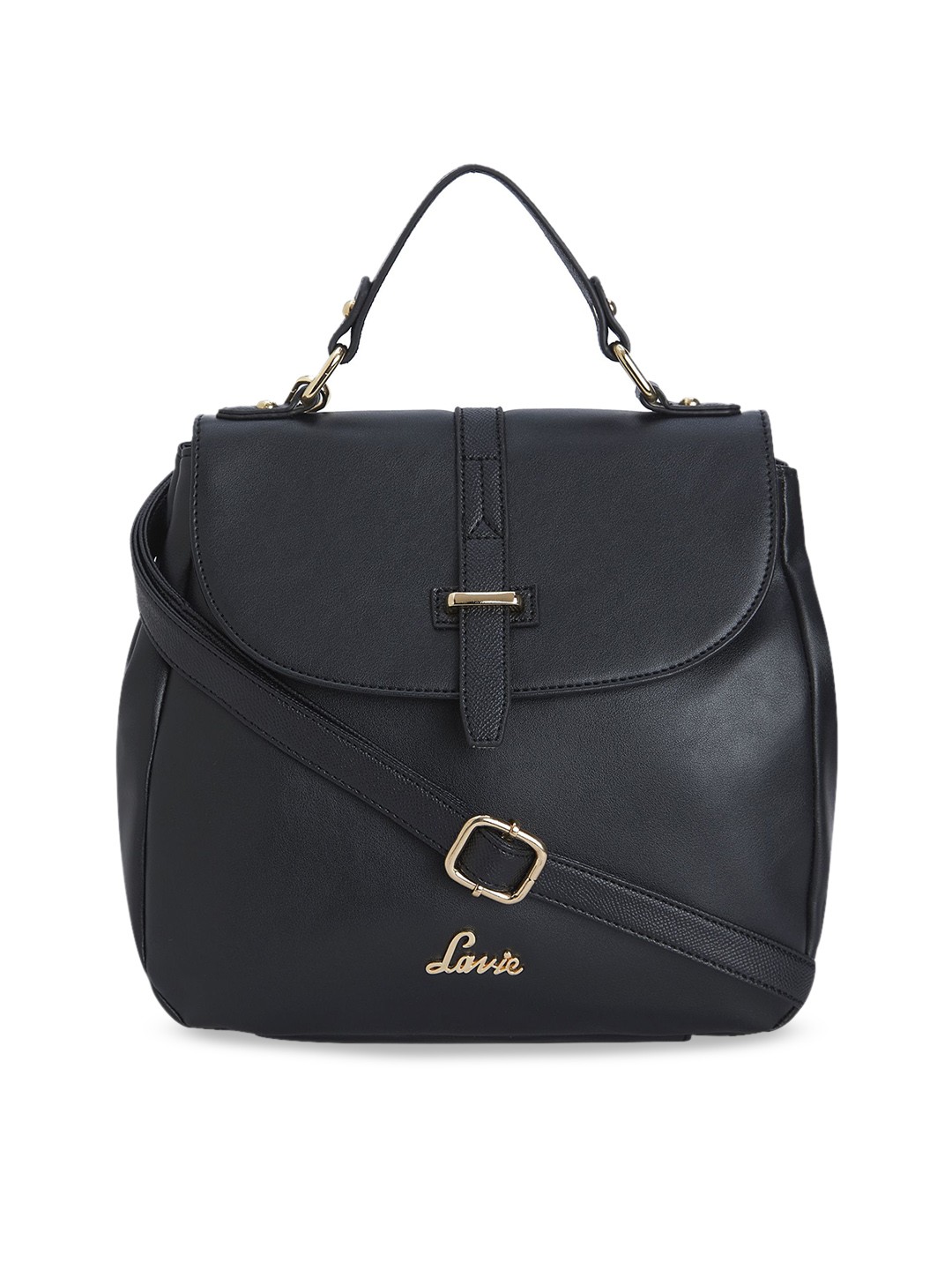 

Lavie Black Solid Handheld Bag