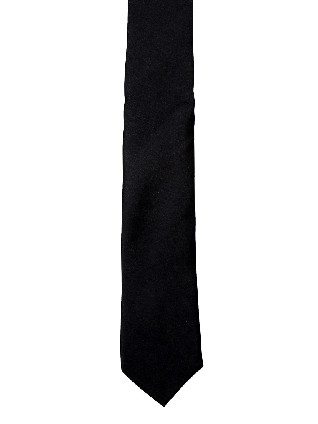 

Blacksmith Black Solid Skinny Tie