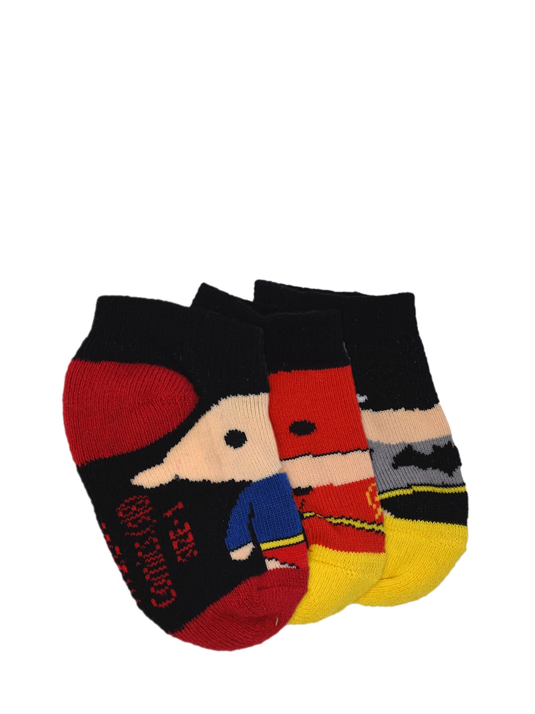 

Justice League Kids Pack Of 3 Assorted Ankle-Length Socks
