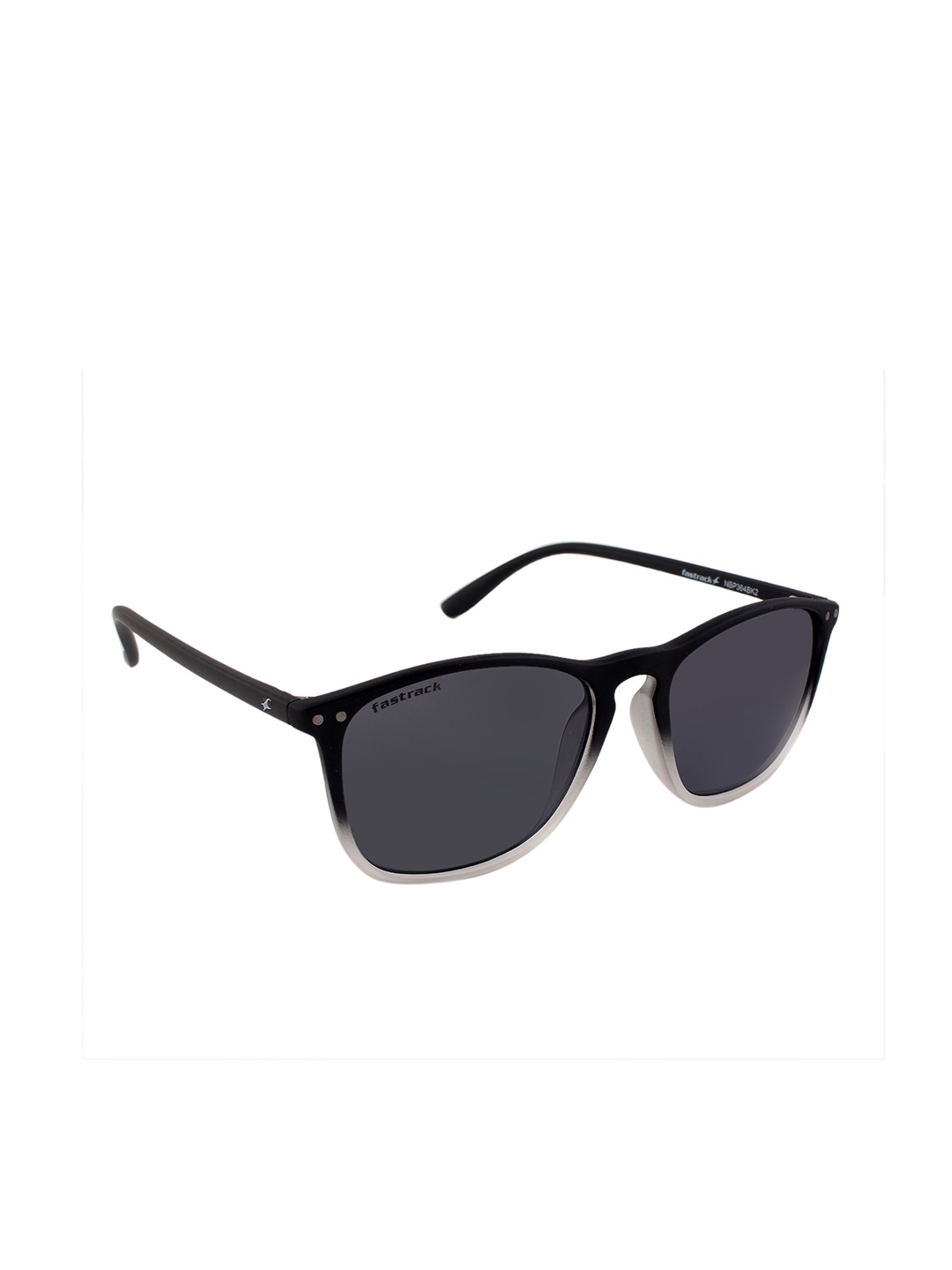 

Fastrack Men Wayfarer UV Protected Sunglasses P364BK2, Black