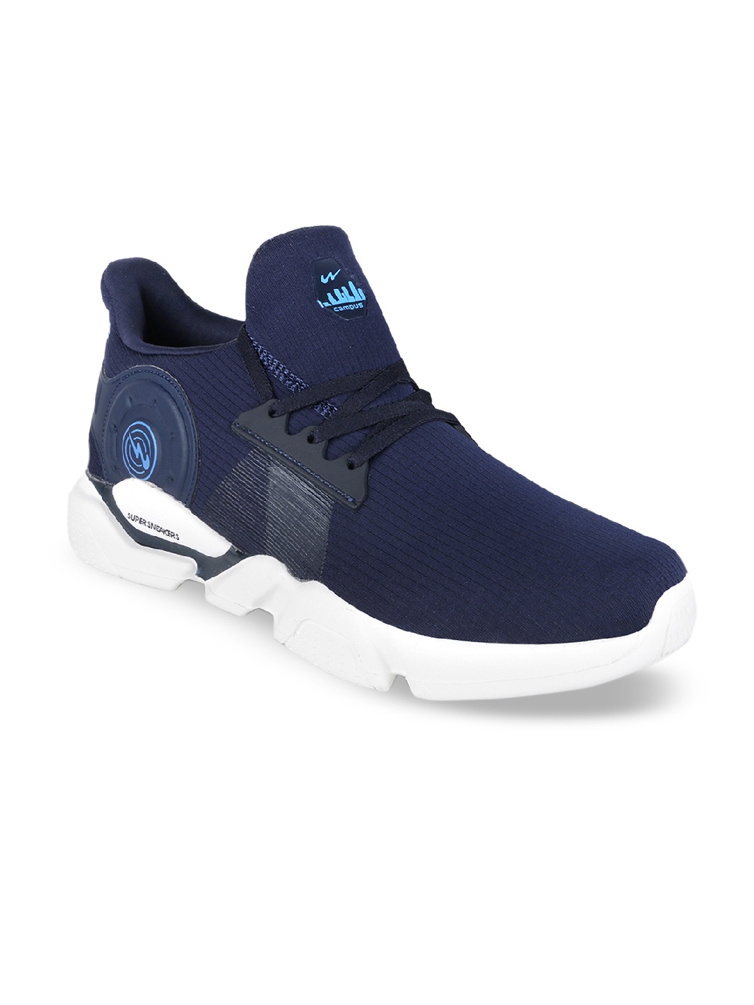 

Campus Men Navy Blue Running Shoes