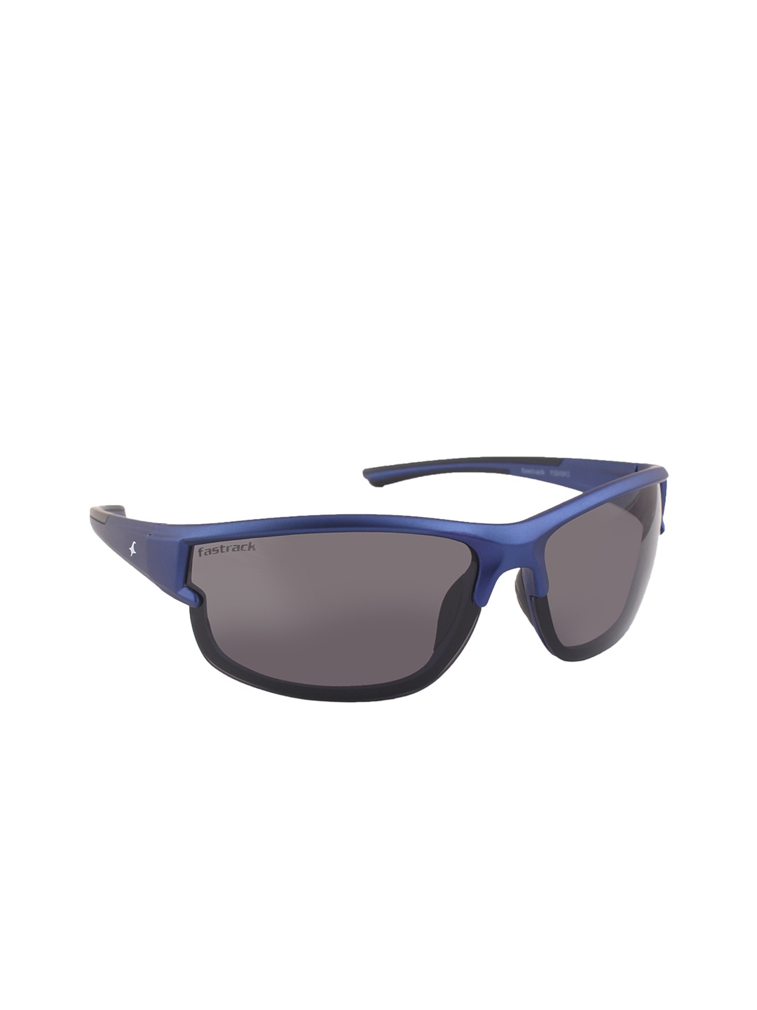 

Fastrack Men Rectangle UV Protected Sunglasses P384BK2, Grey