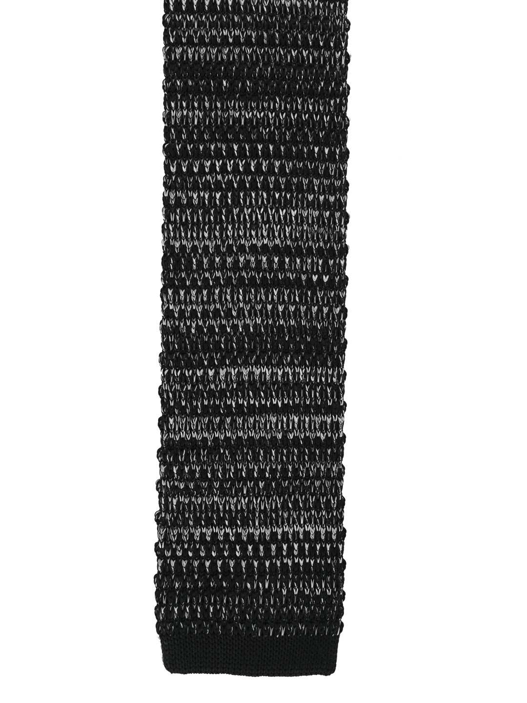 

Calvadoss Black & Grey Woven Design Skinny Tie