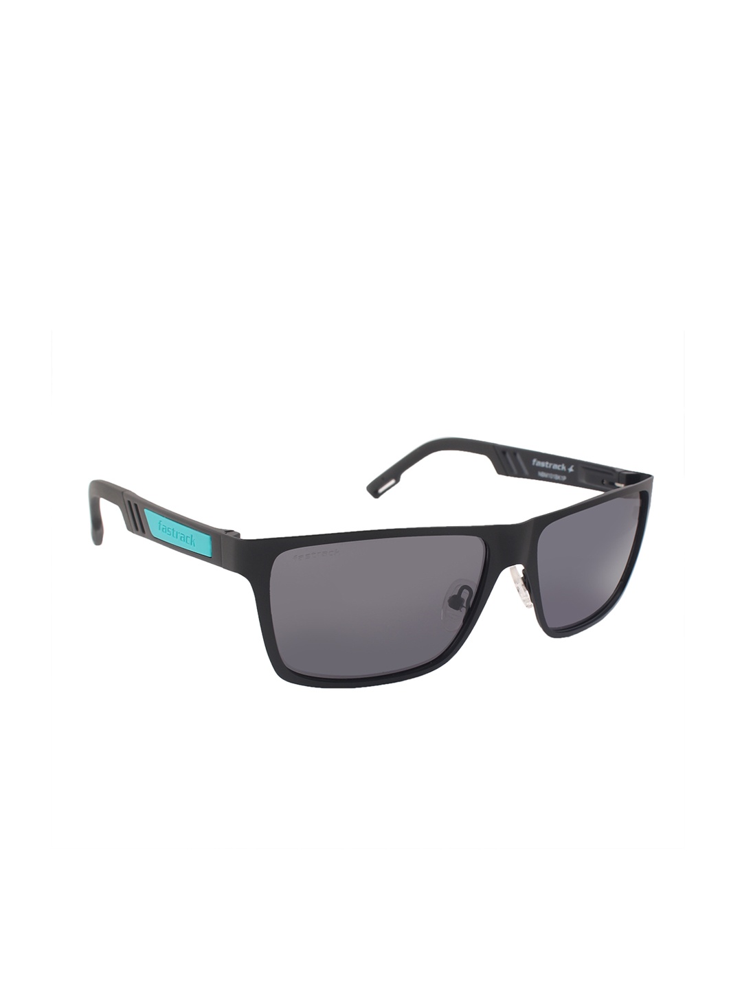 

Fastrack Men Square Polarised and UV Protected Sunglasses M101BK1P, Grey