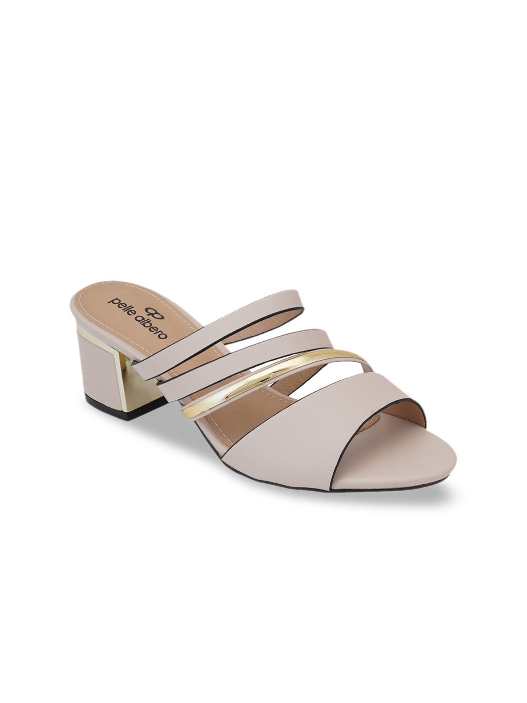 

pelle albero Women Beige Solid Heels
