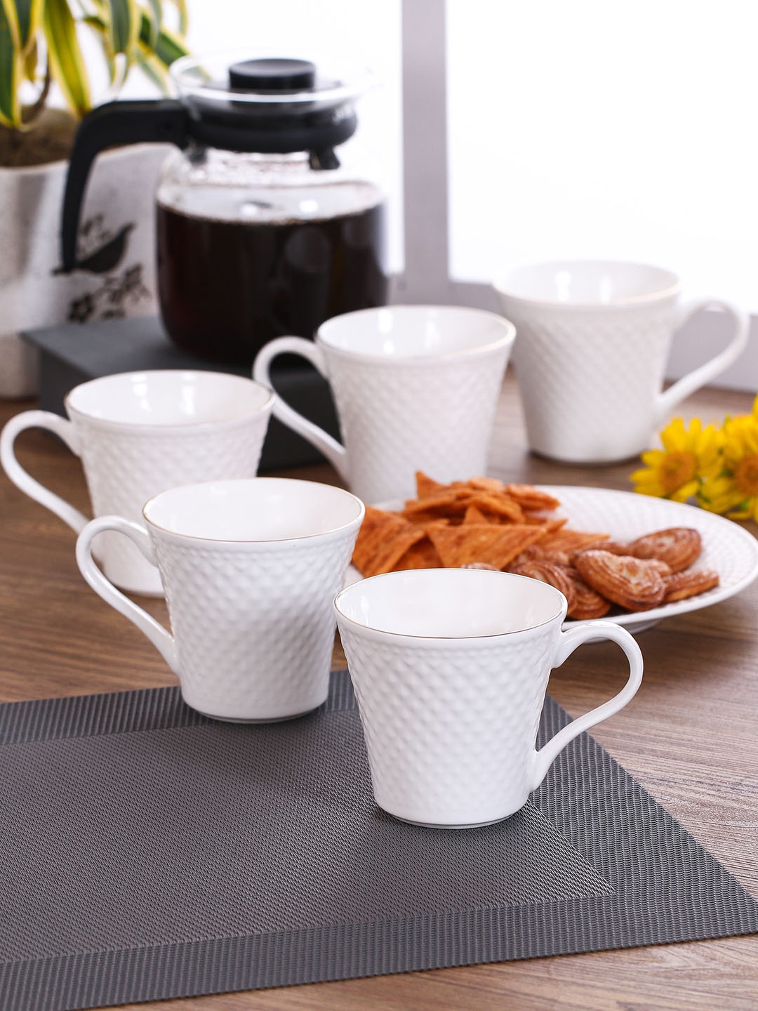 

CLAY CRAFT White Set of 6 Set