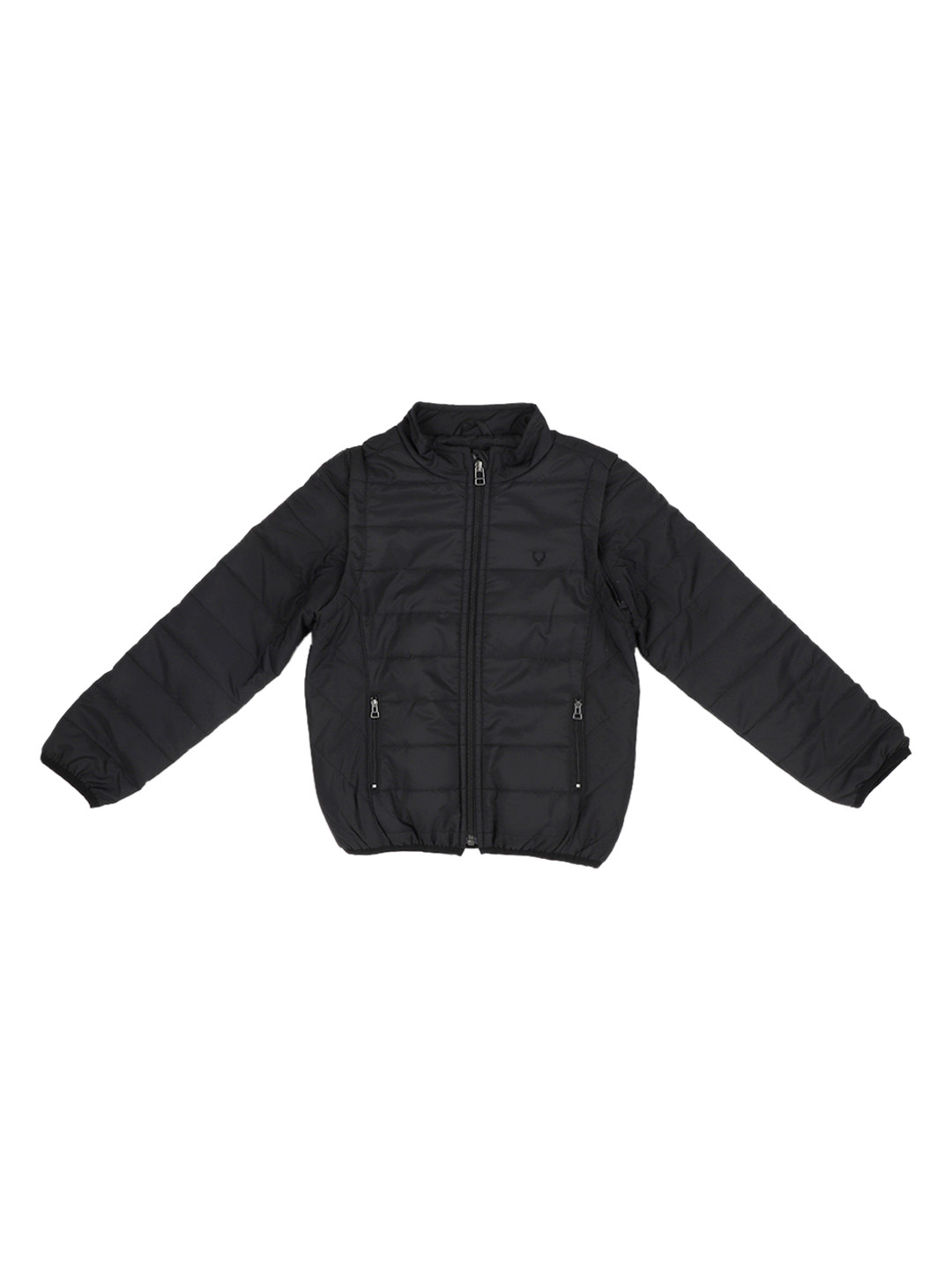 

Allen Solly Junior Boys Black Solid Padded Jacket