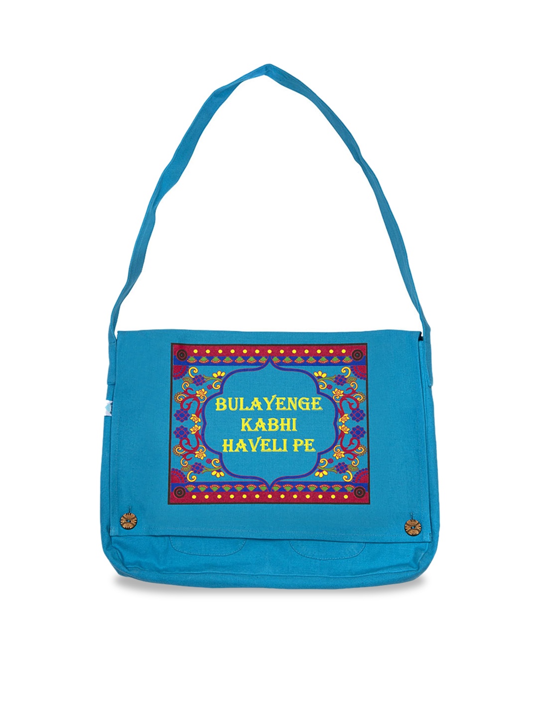 

Voylla Blue Printed Shoulder Bag