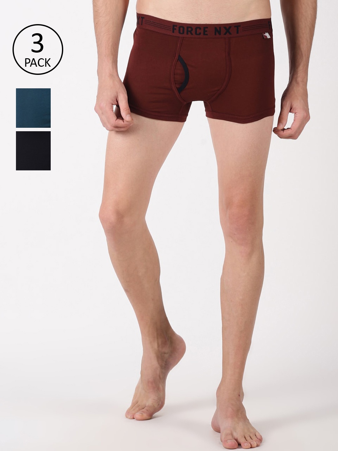 

Force NXT Men Pack Of 3 Assorted Trunks MNFF-133-PO3-RRASN-BLK-SGRN