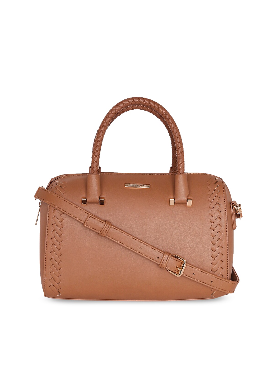 

Forever Glam by Pantaloons Structured Handheld Bag, Brown